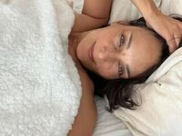 girl fingering shaved pussy MichaelaBelle