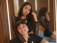 hot live cam couple sex show RicciRozzo